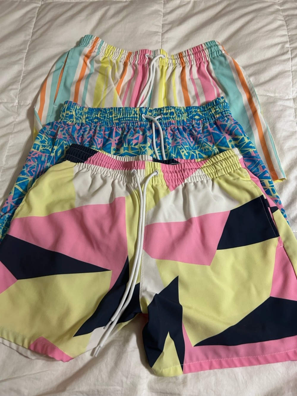 Cabana by Crown & Ivy Men's assorted Swim Suits- size med all 3 one price